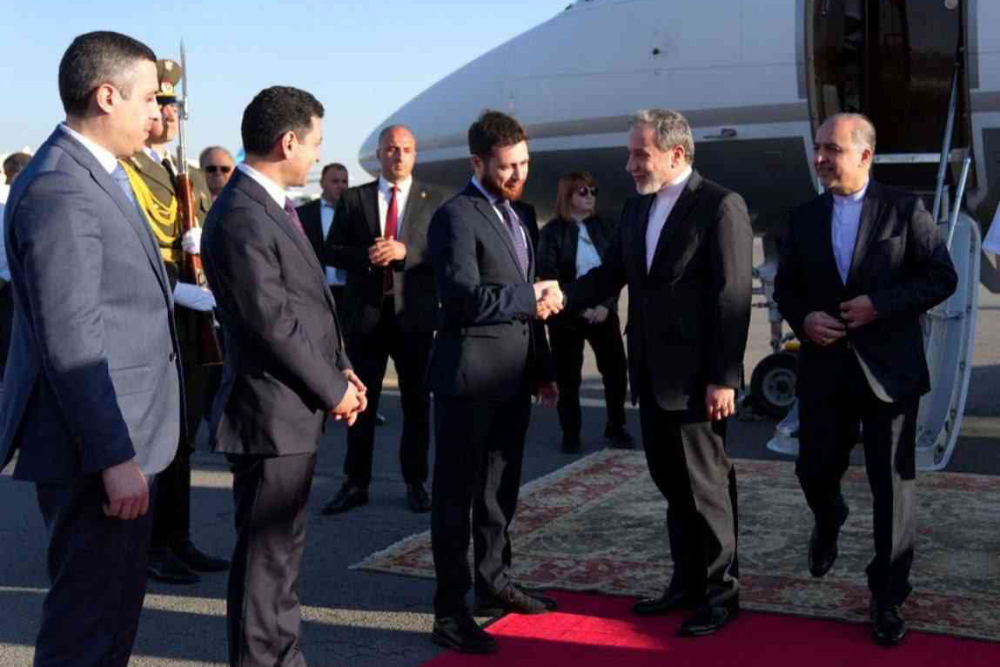 عراقچی وارد ایروان شد