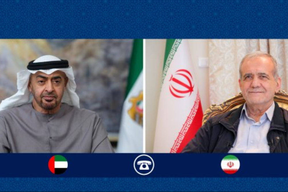رئیس دولت امارات به تهران می‌آید