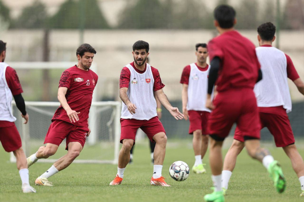 غیبت چند بازیکن پرسپولیس به علت ویروس سرماخوردگی