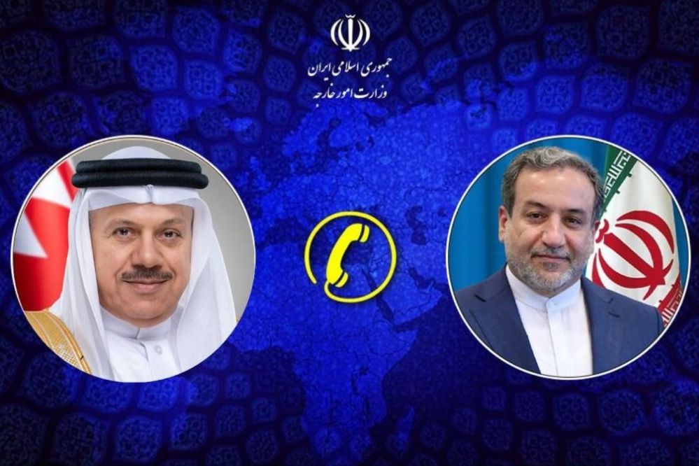 گفتگوی تلفنی وزرای امور خارجه جمهوری اسلامی ایران و بحرین