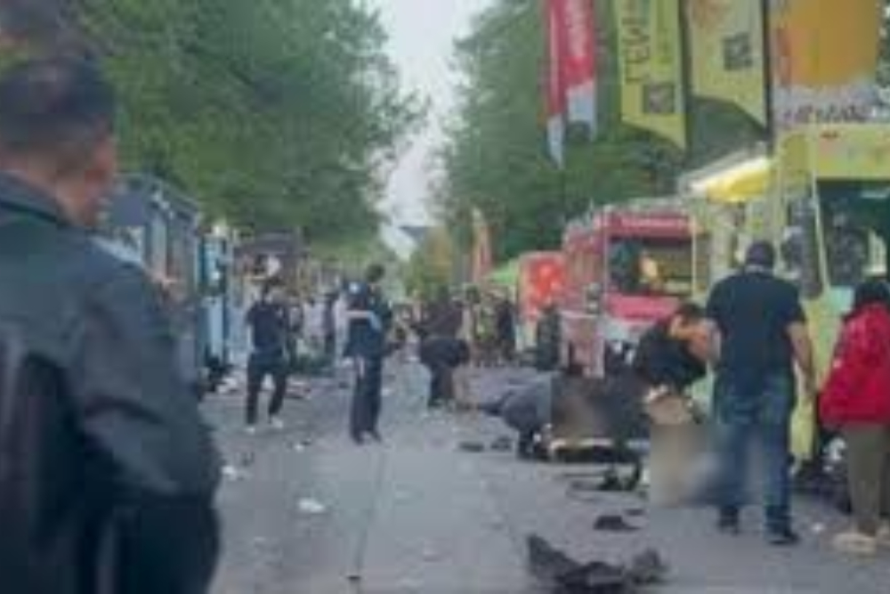 温哥华陷入恐慌；死亡之车来到节日现场！
