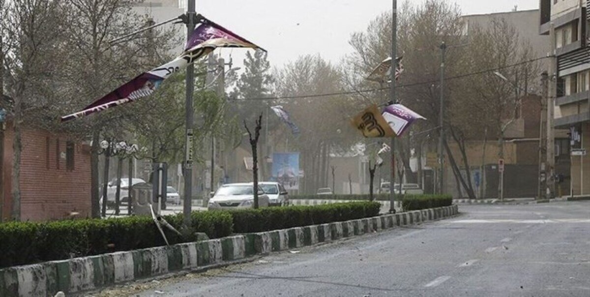 هشدار هواشناسی : باد شدید و گرد و خاک در راه تهران