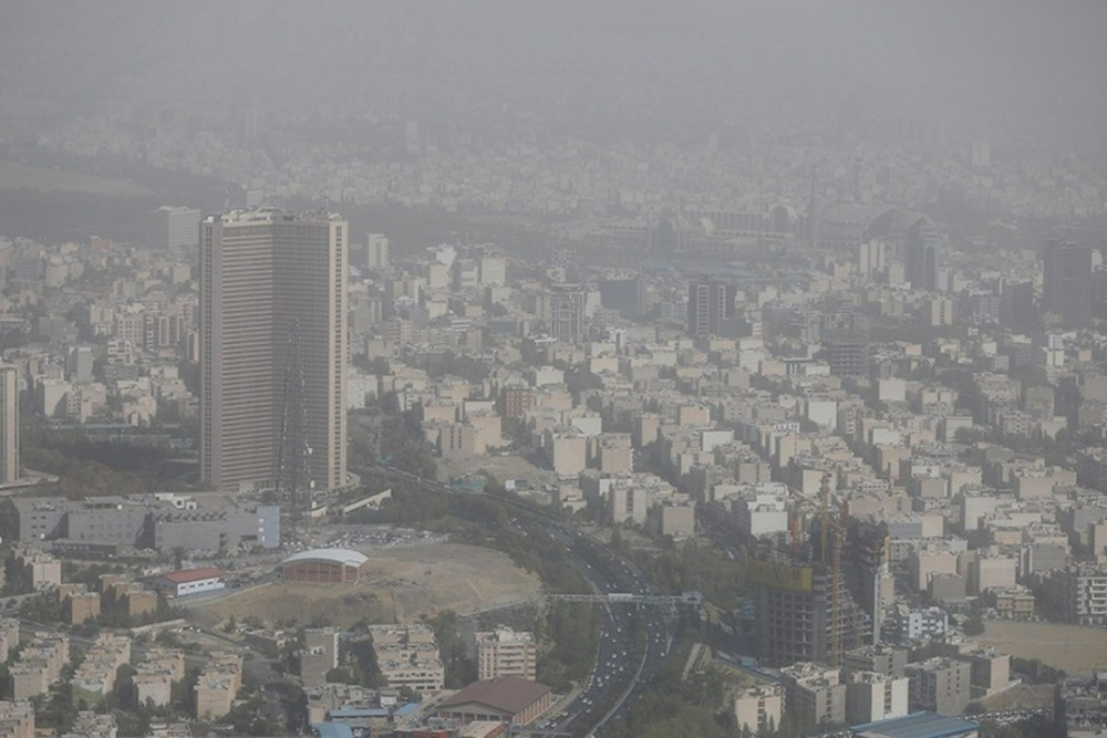 گردوغبار دست از سر تهران برنمی دارد!