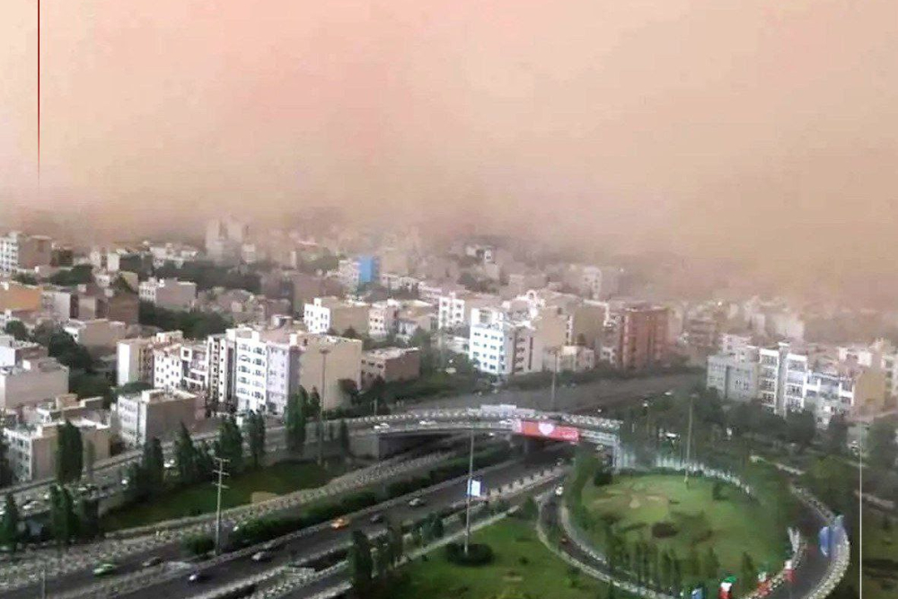 هوای تهران، توفانی می‌شود!