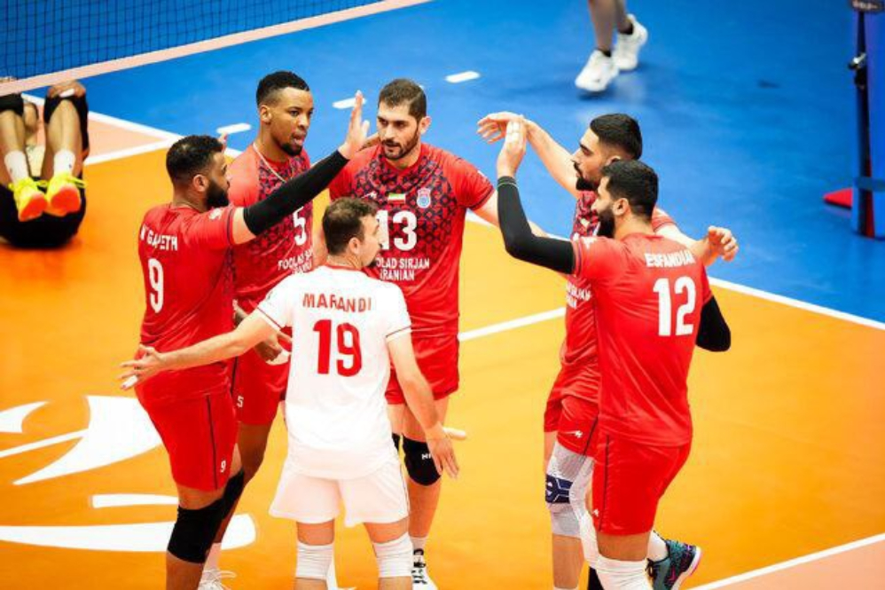 درخشش والیبال  ایران در لیگ قهرمانان آسیا