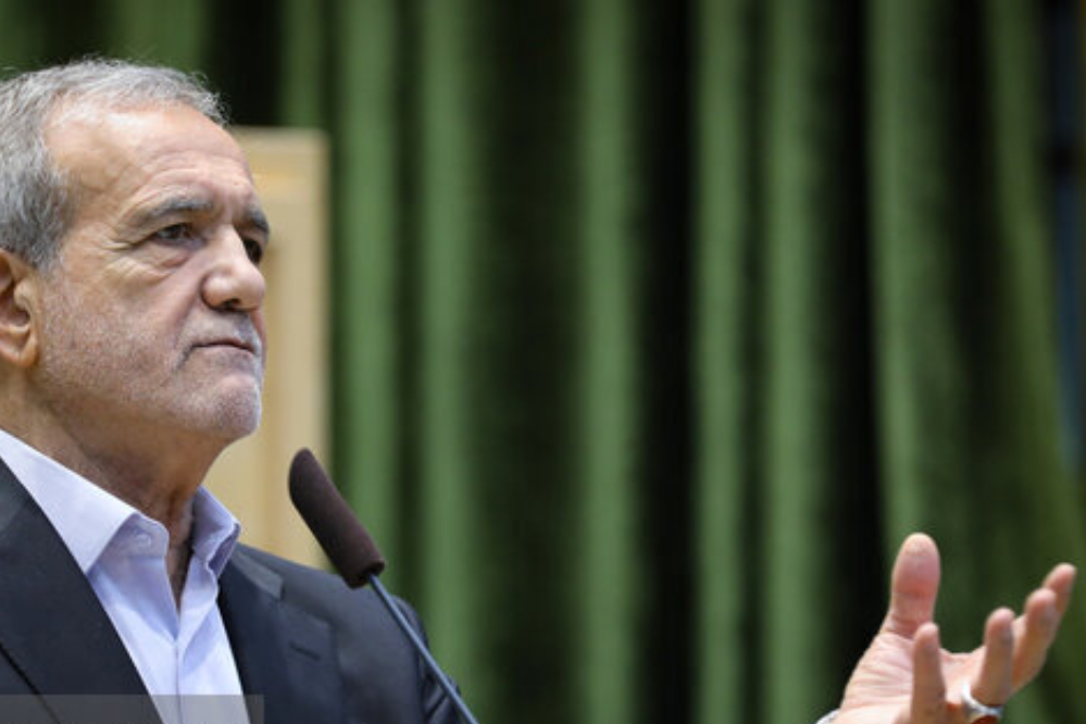 Pezeshkian slams western hypocrisy over human rights