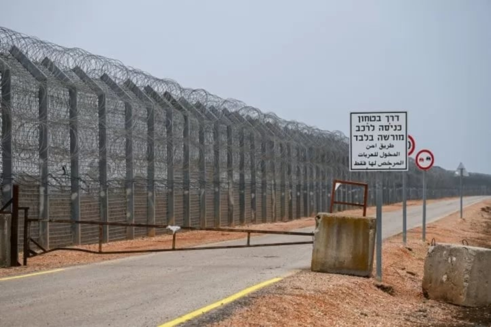 אישרה את התוכנית לבניית חומת הפרדה לאורך הגבול עם ירדן