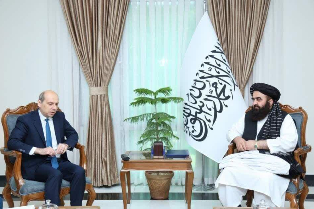 مسکو رسماً سفیر طالبان را پذیرفت