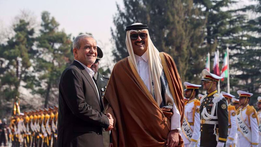 Iran, Qatar urge unified stance to stop Israel’s genocidal machine
