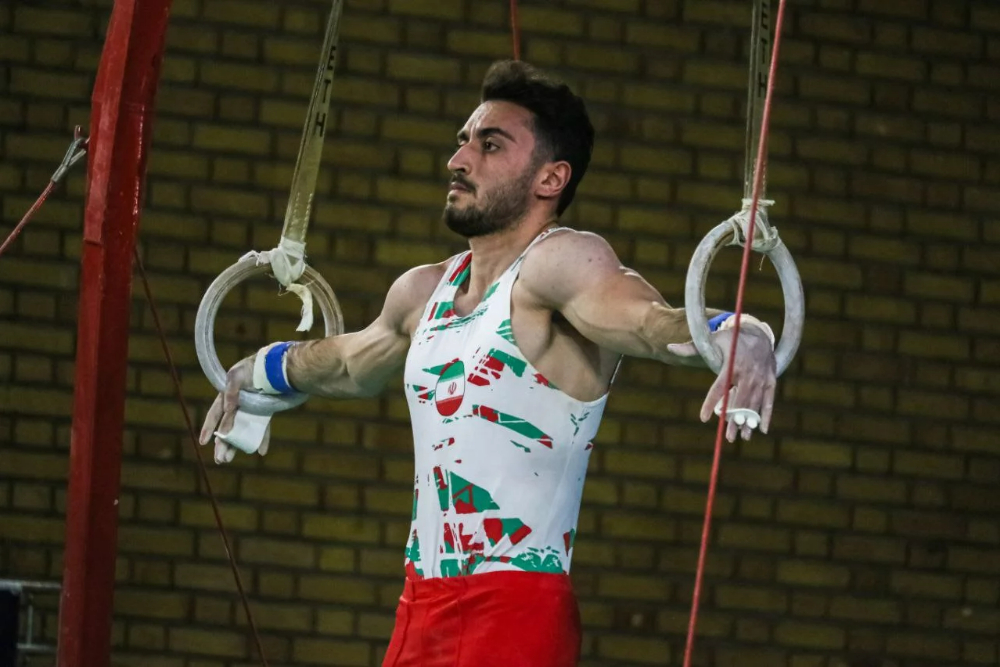 سیاوش سیاهی در فینال ژیمناستیک آسیا مدال برنز گرفت