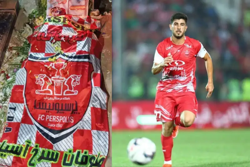 حرکت زیبای بازیکن پرسپولیس برای همدردی با خانواده «الهه حسین‌نژاد»