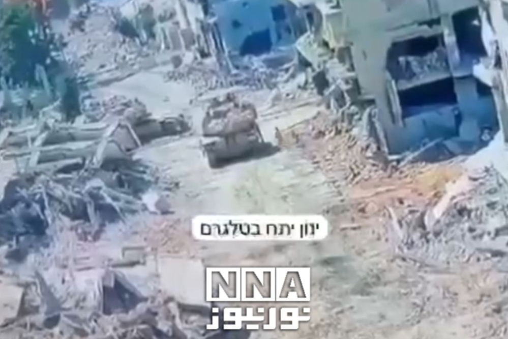 לוחם פלסטיני אמיץ פוצץ טנק ישראלי