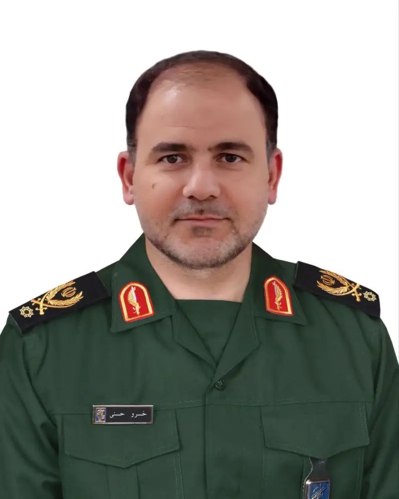 شهادت سردار خسرو حسنی جانشین اطلاعات نیروی هوافضای سپاه در جریان حمله تروریستی اسراییل