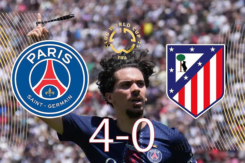 PSG بی‌رحم و منظم؛ خط حمله‌ای مرگبار با 4 گل حتی بدون دمبله + خلاصه بازی