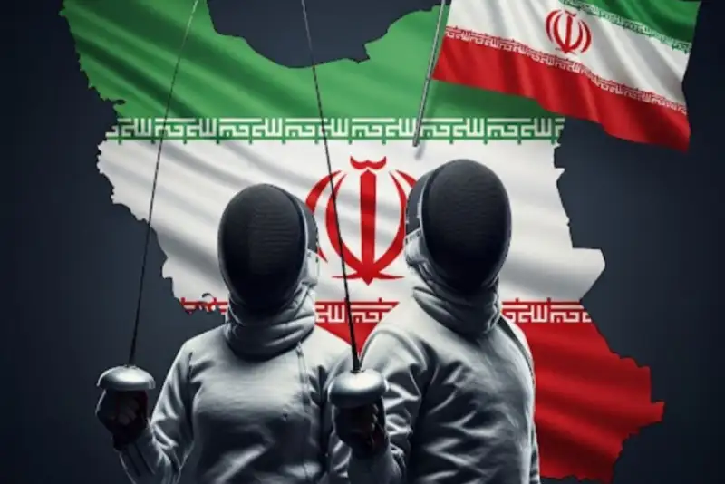 پوستر فدراسیون شمشیربازی در پی حملات رژیم صهیونیستی