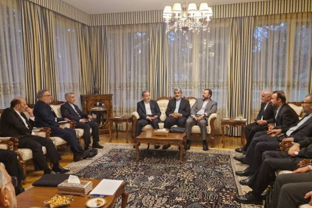 عراقچی پیش از ترک سوئیس با سفرای ایران در اروپای غربی دیدار کرد