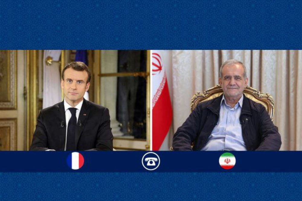 پزشکیان به مکرون: پاسخ بعدی ایران قاطع‌تر خواهد بود