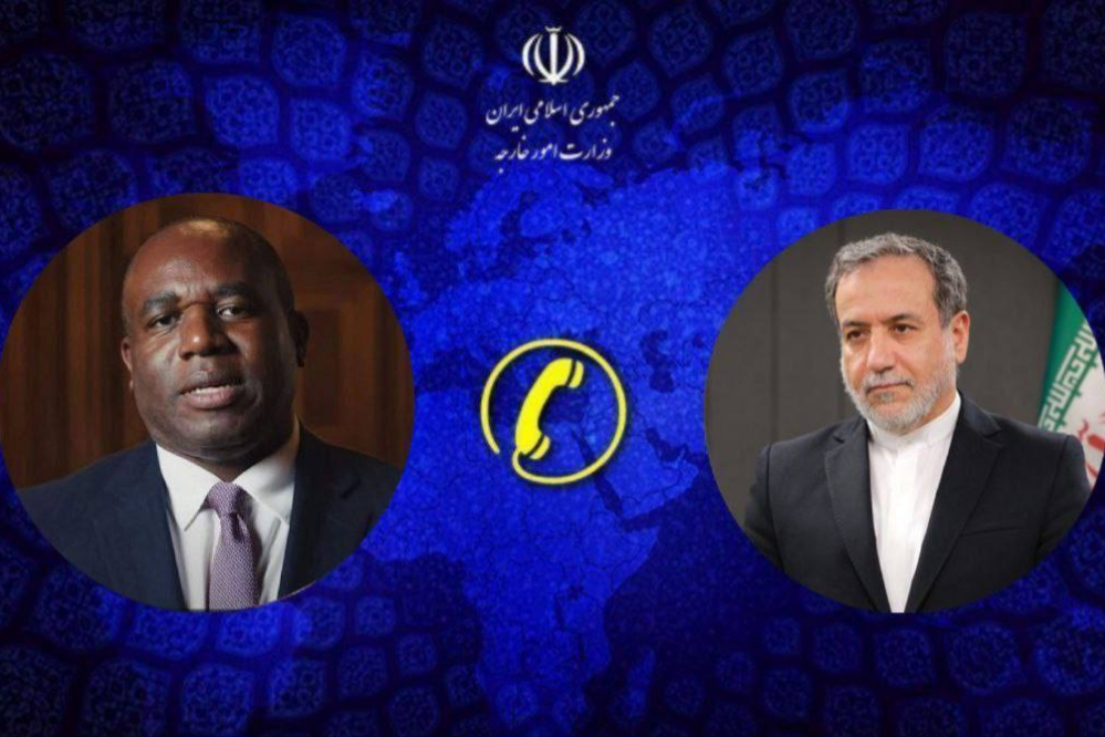 گفتگوی تلفنی وزرای خارجه ایران و انگلیس