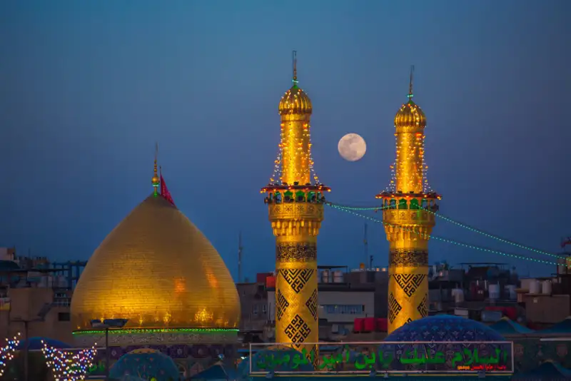 حال وهوای کربلا معلی در تاسوعای حسینی+ فیلم