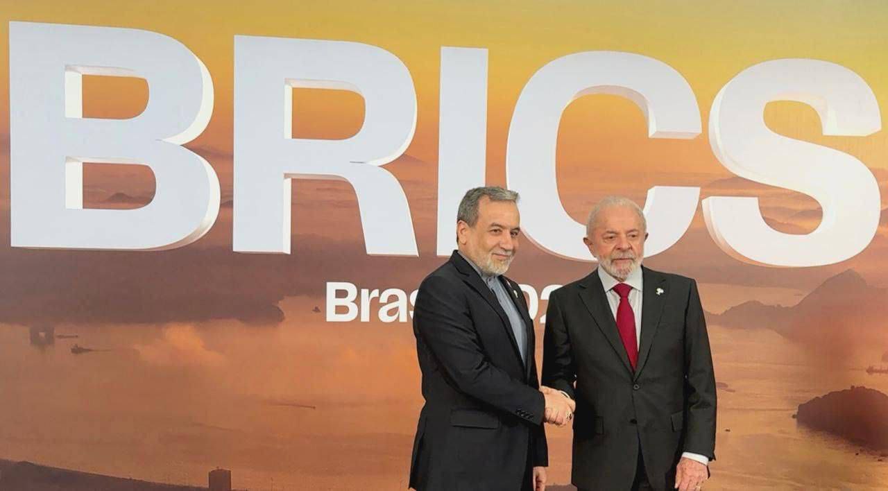 Araghchi warmly received by Lula da Silva in Rio de Janeiro
