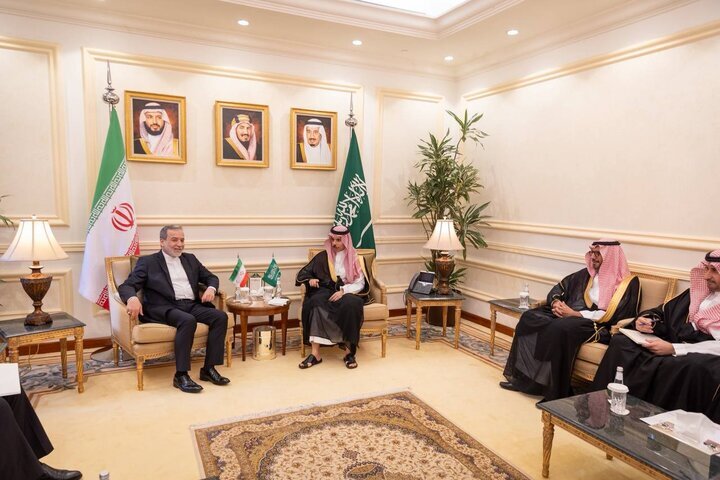 Iran FM Araghchi meets his Saudi counterpart for mutual talks