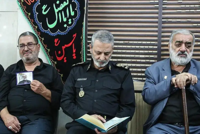حضور سرلشکر موسوی در مراسم گرامیداشت شهید ایزدی