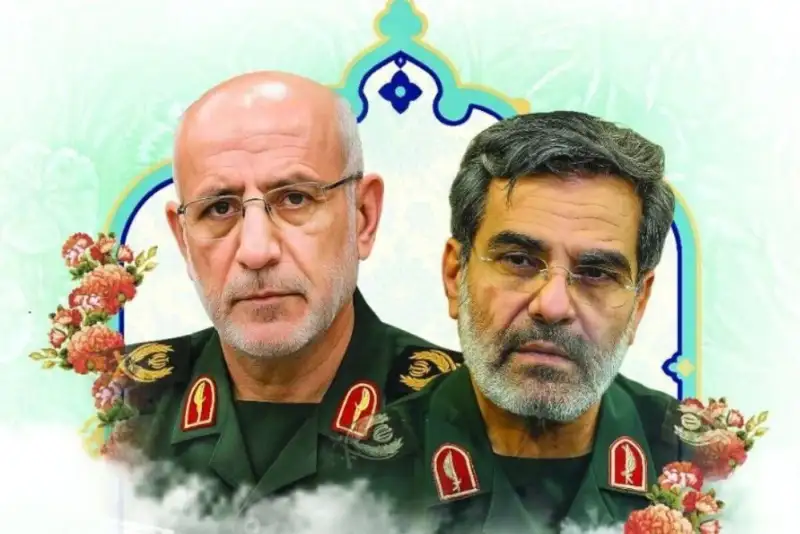 مراسم بزرگداشت سرداران شهید محرابی و ربانی در تهران