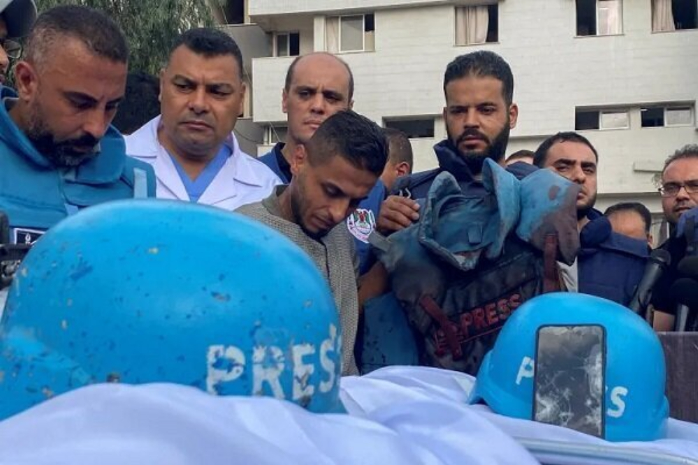 عدد الصحافيين الشهداء في حرب غزة يصل إلى 231 صحفي