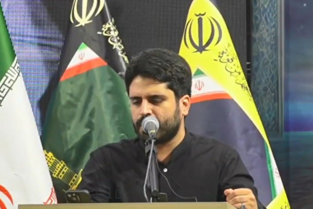 رجزخوانی محمد رسولی شاعر، این بار علیه جنایاتت نتانیاهو در غزه +فیلم