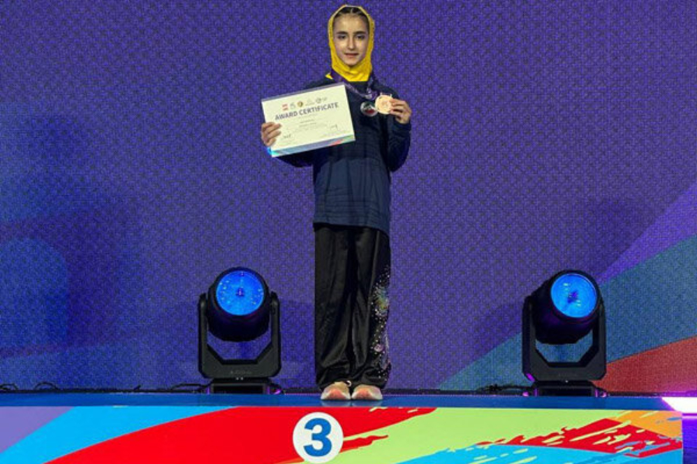 Бронзовая медаль для Ирана на чемпионате Азии; Хелия Чераги завоевала медаль