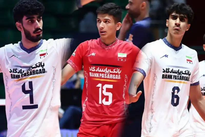 سه ایرانی در جمع بهترین‌های رقابت‌های والیبال نوجوانان جهان