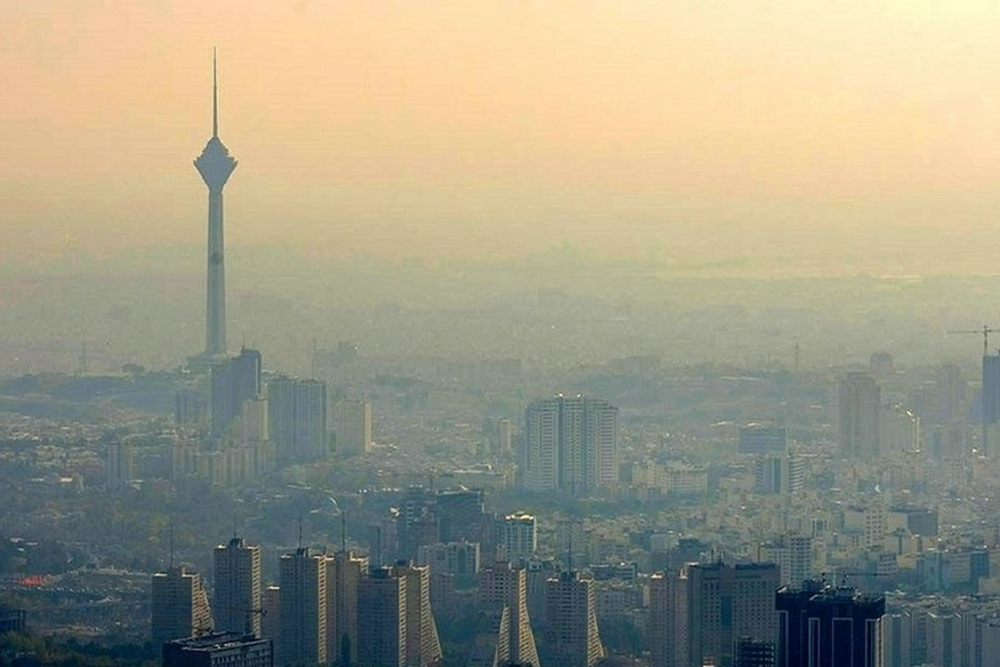 کیفیت هوای تهران برای گروه‌های حساس ناسالم است