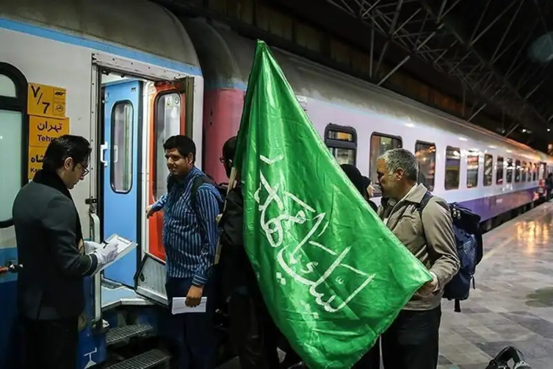 قطار تهران-کربلا در اربعین برای ایرانیان فعال نیست