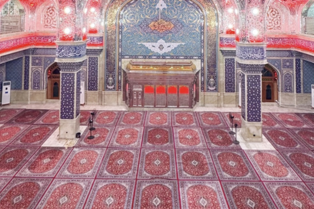 تل زینبیه در آستانه اربعین مفروش و آماده استقبال از زائران شد
