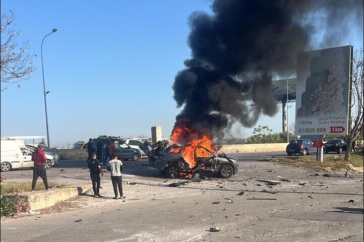 Israel launches drone attack on Lebanon