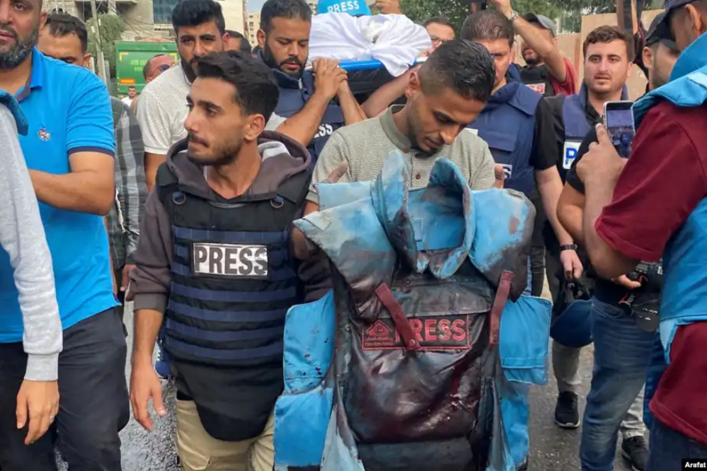 فهرست 269 خبرنگاری که اسرائیل از 7 اکتبر 2023 به شهادت رسانده منتشر شد