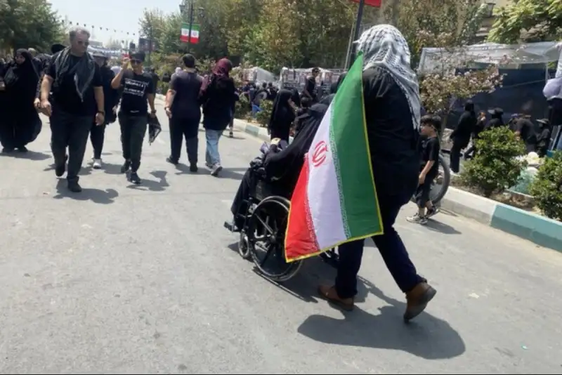 برگزاری مراسم جاماندگان اربعین حسینی با استقبال گسترده مردم تهران