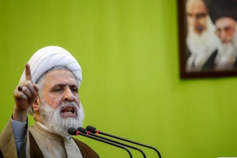 نعیم قاسم: سلاح مقاومت خط قرمز ما است و تحویل داده نمی‌شود + فیلم