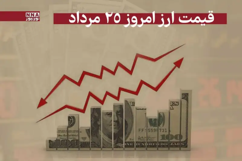 قیمت دلار و سایر ارزها امروز ‎شنبه 25 مرداد 1404+جدول