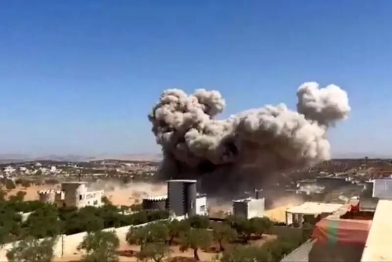 انفجار تروریستی در قلب شهر حلب سوریه