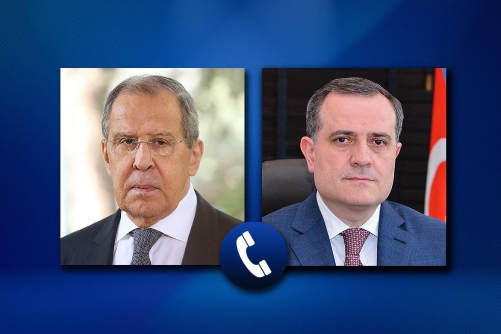 تماس تلفنی وزیران خارجه روسیه و جمهوری آذربایجان پس از تنش‌های اخیر