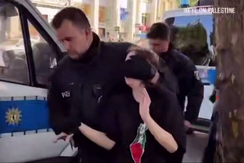 تظاهرات‌کننده حامی فلسطین در آلمان با برخورد شدید پلیس مواجه شد + فیلم