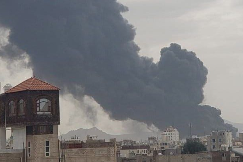 犹太复国主义政权对也门首都发动新一轮空袭