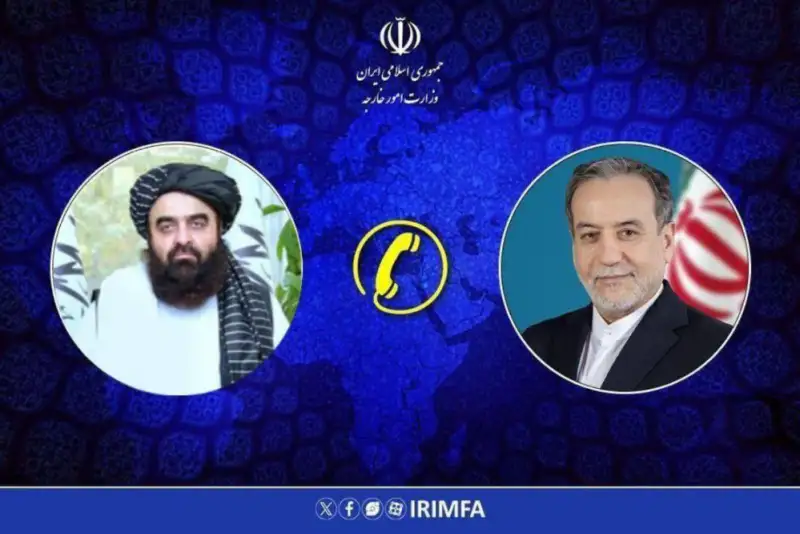 تماس تلفنی عراقچی با وزیر خارجه افغانستان و اعلام آمادگی کمک به مردم و دولت افغانستان