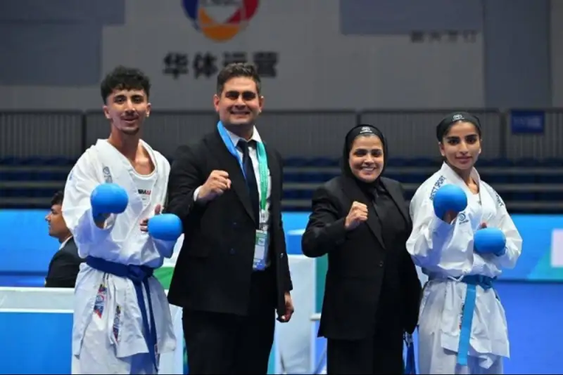 نایب قهرمانی کاراته ایران با 22 مدال رنگارنگ