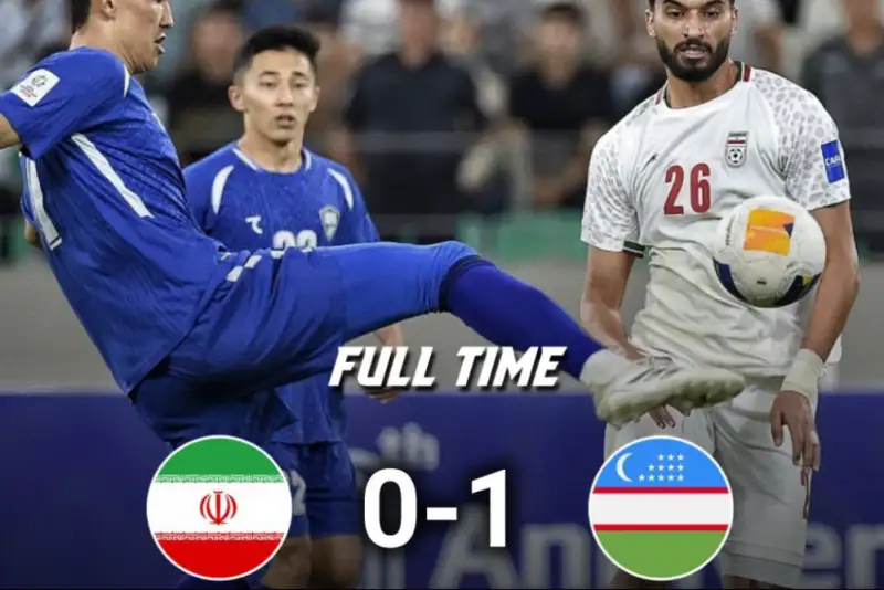 ایران 0-1 ازبکستان | با گلی در دقایق پایانی پس از سال‌ها به آن‌ها باختیم + خلاصه بازی