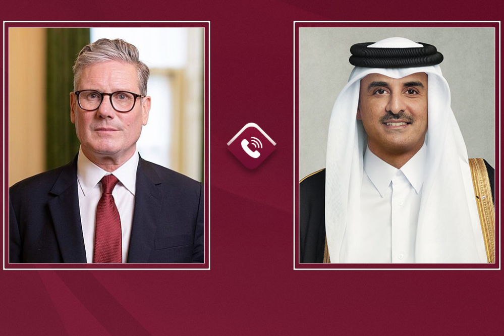 گفت وگوی نخست وزیر انگلیس و امیر قطر درباره حمله اسرائیل