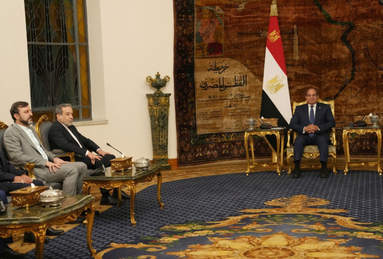 Araghchi meets Egyptian president to discuss bilateral ties, regional issues