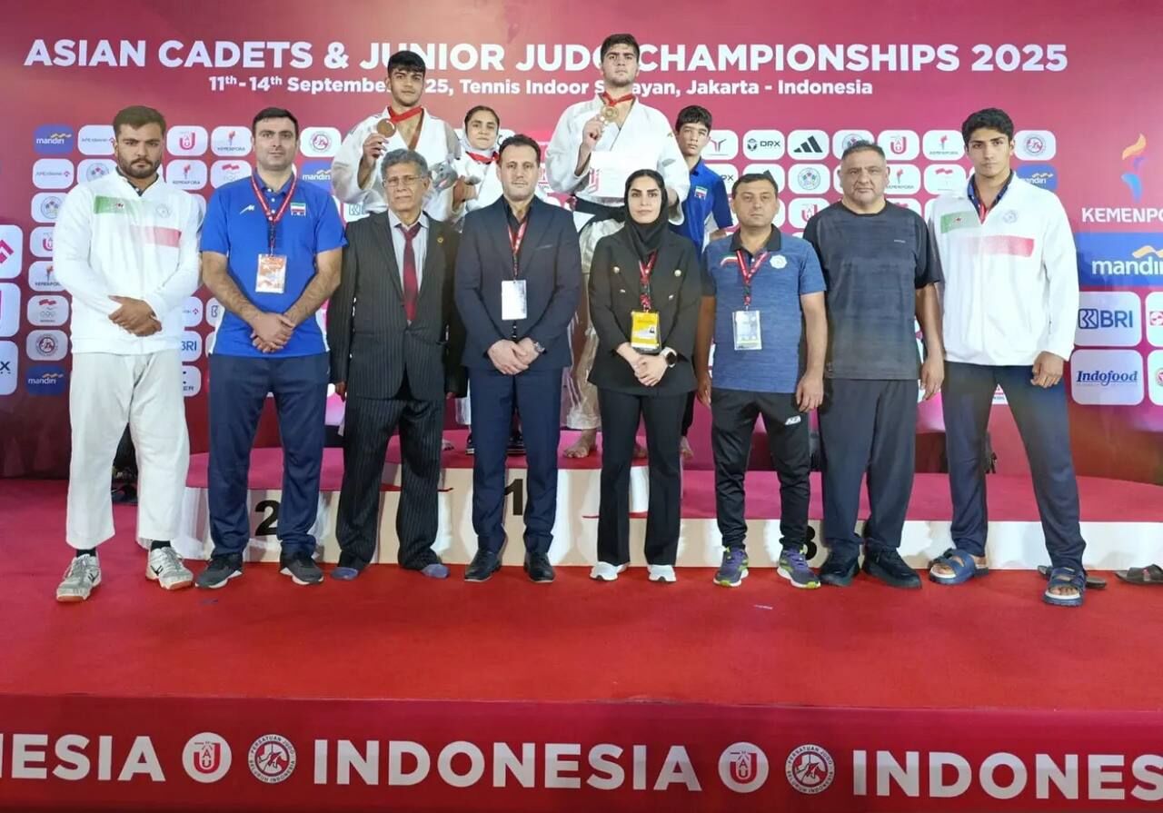 Iranian teens win silver and bronze at Asian Judo Championships