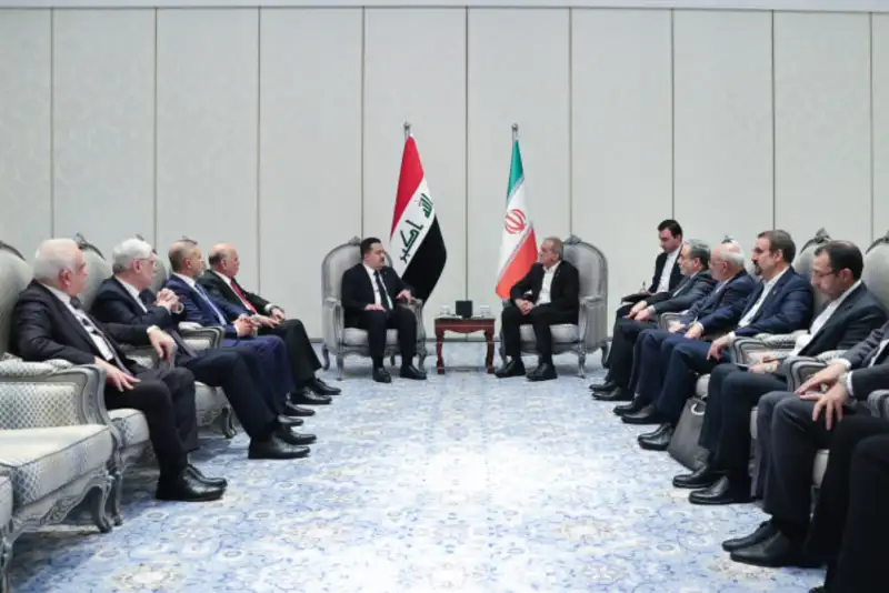 سران ایران و عراق بر اتحاد کشورهای اسلامی علیه جنایات اسرائیل تاکید کردند